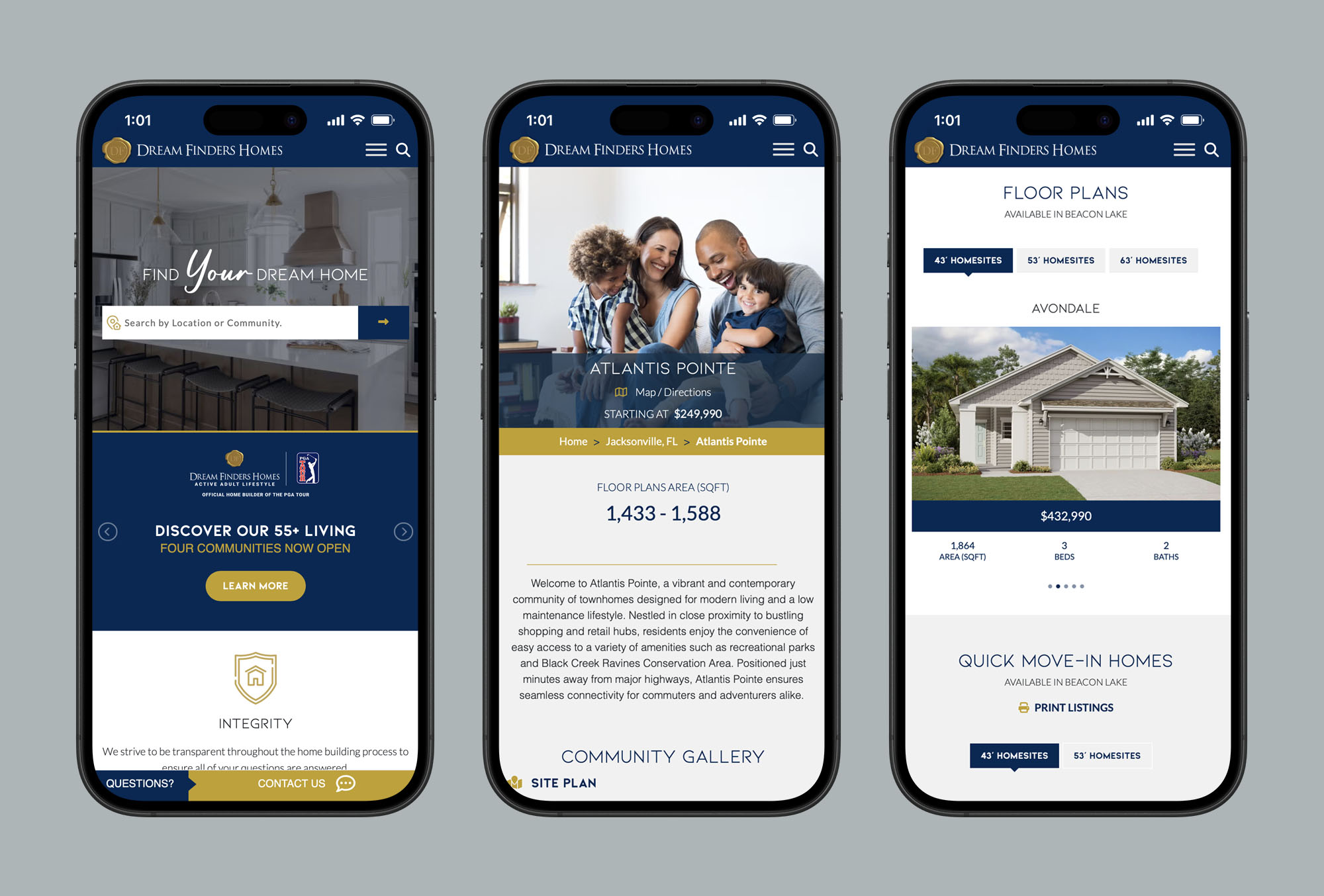 dream finders homes mobile